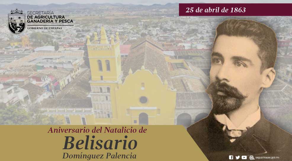 Recordamos el Natalicio de Belisario Domnguez Pal