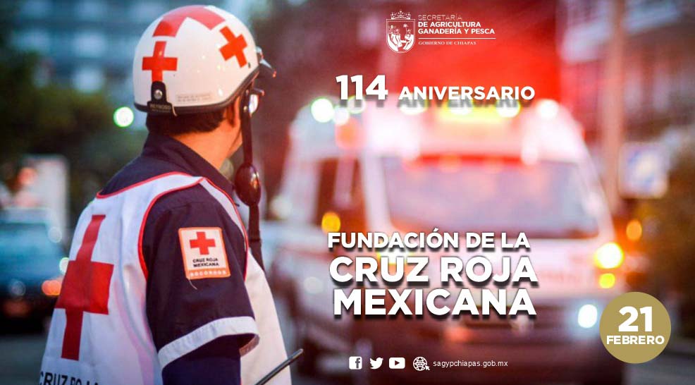 Hoy conmemoramos la Fundación de la Cruz Roja Mexi
