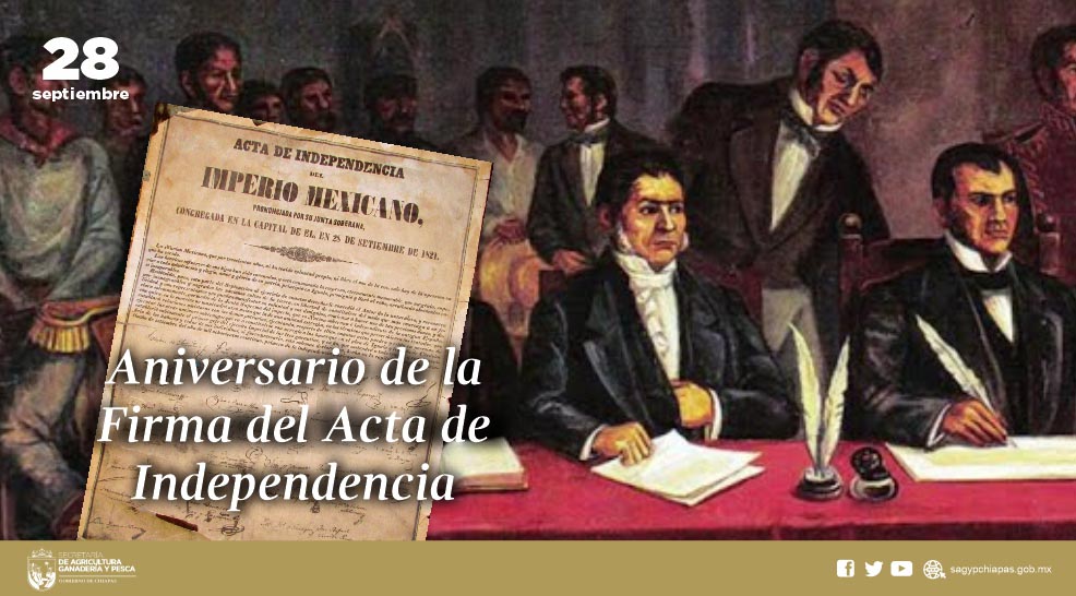 Hoy conmemoramos el 203 Aniversario de la firma de